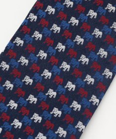 J.PRESS MEN 【J.PRESS HANDSOME DAN】モチーフ ネクタイ/ネイビー