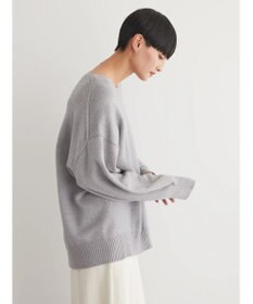 AMERICAN HOLIC バイパチ袖ボリュームニットプルオーバー　