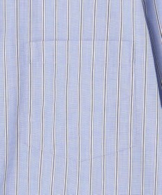 J.PRESS YORK STREET 【UNISEX】タイプライターストライプ バンドカラーシャツ