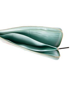 LANVIN en Bleu アクアレル Lファスナー長財布