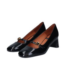 INTER-CHAUSSURES 【ANGEL ALARCON】セットバックヒールストラップパンプス