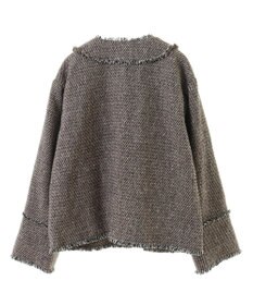 CRAFT STANDARD BOUTIQUE ツイードフリンジジャケット