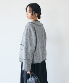 CRAFT STANDARD BOUTIQUE ツイードフリンジジャケット
