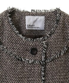 CRAFT STANDARD BOUTIQUE ツイードフリンジジャケット