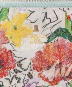 LANVIN en Bleu アクアレル Lファスナー長財布