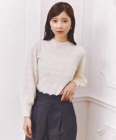 TOCCA MOONLIT MUSE ニットプルオーバー アイボリー系