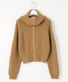 Feroux 【洗える・古畑星夏さん着用】フルジップ ニット