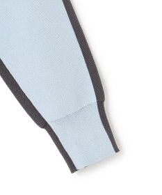 ICB 【先行予約】 コットンポリエステルスムース Vネックニット