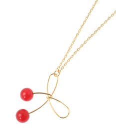 Maison de FLEUR チェリーネックレス