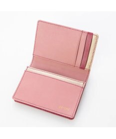 UNBILLION perche 牛革カラーコンビカードケース