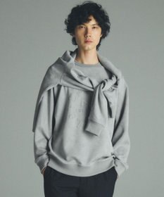 UNFILO MENS 【男女兼用】クリーンスエード エンボスロゴ クルー