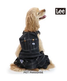 PET PARADISE Lee デニム オーバーオール 《ブラック》 中型犬 大型犬