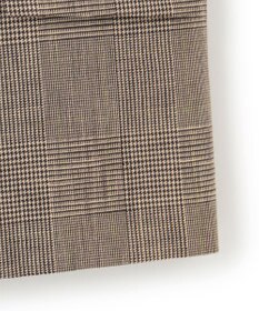 uncrave グレンチェック ジレ