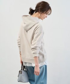 J.PRESS LADIES 【WEB限定】ロゴ裏毛 パーカー