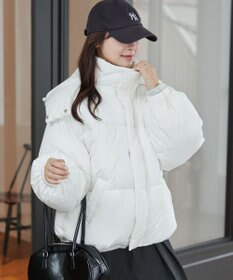 WEGO 【2WAYフード取り外し可能/あったかい】２WAYパディングブルゾン