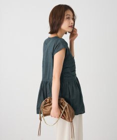 CRAFT STANDARD BOUTIQUE インド綿ドット刺繍ブラウス