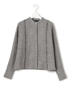 ICB L ライトスラブツイード シャツジャケット