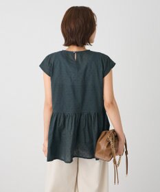 CRAFT STANDARD BOUTIQUE インド綿ドット刺繍ブラウス