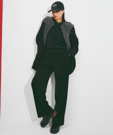 ICB L 【洗える】 ラッセルライトピケ ストレートパンツ