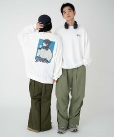 WEGO 【ユニセックス着用ITEM/SMLサイズ展開】アソートグラフィックプルオーバー