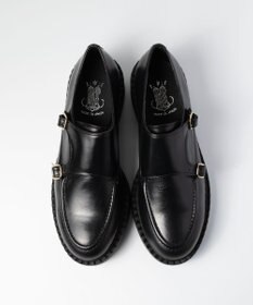 BONTRE 【BONTRE/ボントレ】厚底ダブルモンクシューズ