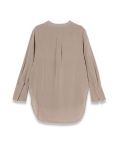 JOSEPH 【洗える】クレープ ド ソワ　Vネックブラウス