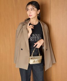 UNFILO 【新色追加】BEAUTY FORM-Tコットン ロゴフレンチT