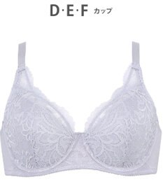 WACOAL ブラジャー フルカップブラ 上胸にフィット 外付けワイヤー ラクなつけごこち 綿混素材(バック) まるみのあるナチュラルシルエット 【EverChic】 レディース BRB284 /ワコール