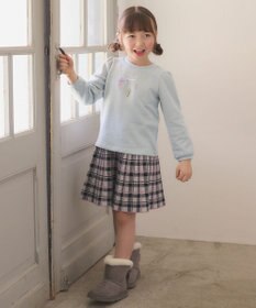 ANY KIDS 【らくっトレーナー】裏毛 ネックレス トレーナー