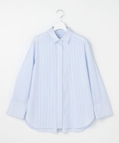 自由区 エッセンシャルブロードベーシック シャツブラウス