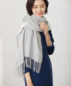 J.PRESS LADIES カシミヤ リバーシブル ヘリンボーン ストール