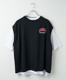 WEGO 【SETUPアイテム】アンサンブルスウェットベストT（S）