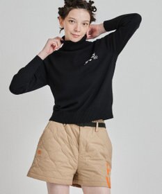 PW CIRCULUS 【WOMEN】LEOPARD ジャガードタートルニット