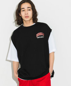 WEGO 【SETUPアイテム】アンサンブルスウェットベストT（S）