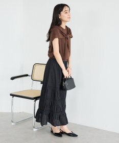 CRAFT STANDARD BOUTIQUE 【2点SET】ストール付きノースリーブニットプルオーバー
