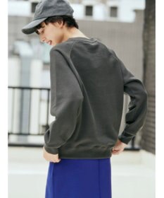 AMERICAN HOLIC ラグランロゴスウェット2