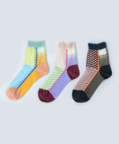 COQ しまうま シアーストライプソックス