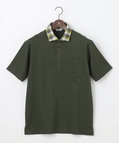 JOSEPH ABBOUD 【リネン素材/清涼感/吸水速乾】リネンハニカム 半袖 ポロシャツ