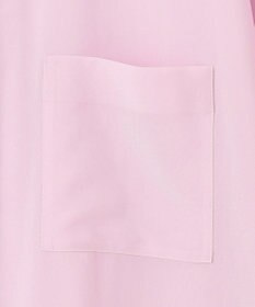 ICB L 【洗える】トリアセコットンシアー ドルマンスリーブシャツ