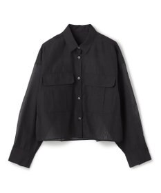 UNFILO シアークロップドシャツ