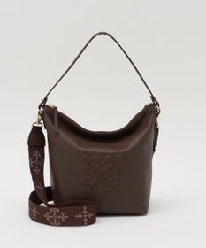 russet 《WEB限定》スタンダードミニショルダーバッグ <エンボスモノグラム>(CE-1718-WEB)