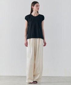 BEIGE， ZEOLITE / バックツイスト コンビトップス