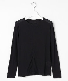 J.PRESS LADIES 【WEB限定】シアーストレッチフライス クルーネック シアー カットソー