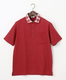 JOSEPH ABBOUD 【リネン素材/清涼感/吸水速乾】リネンハニカム 半袖 ポロシャツ