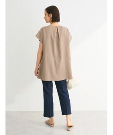 Green Parks 変形ストライプジャガードチュニック