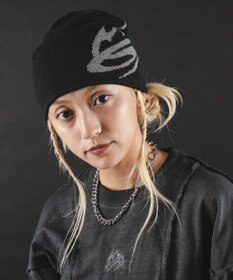 WEGO 【ユニセックス着用ITEM】MA55IVE　ロゴシングルニットワッチ