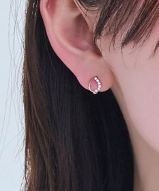 Phoebe 【痛くないシリーズ】【金属アレルギー対応】メテオドロップライトフィットイヤリング　シャンパンゴールド