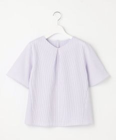 J.PRESS LADIES 【洗える・抗菌防臭・吸水速乾】サッカージャージー ペプラム カットソー