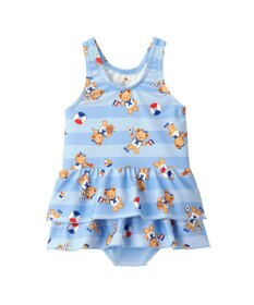 MIKI HOUSE HOT BISCUITS 【ミキハウス】【80-110cm】ミキハウスベア ワンピース水着