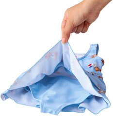 MIKI HOUSE HOT BISCUITS 【ミキハウス】【80-110cm】ミキハウスベア ワンピース水着